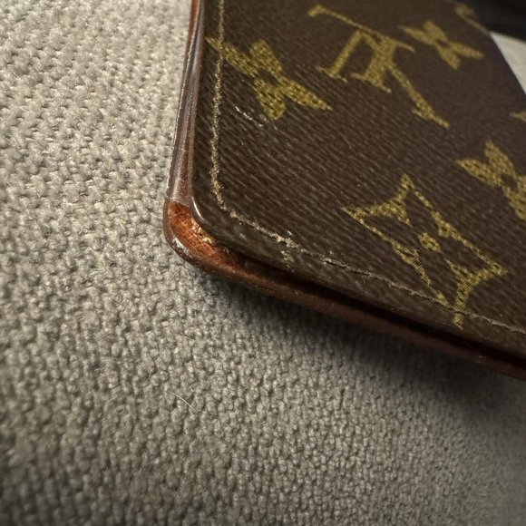 Louis Vuitton Vintage Monogram Travel Card Case 1980’s *AUTHENTIC* - Picture 15 of 15